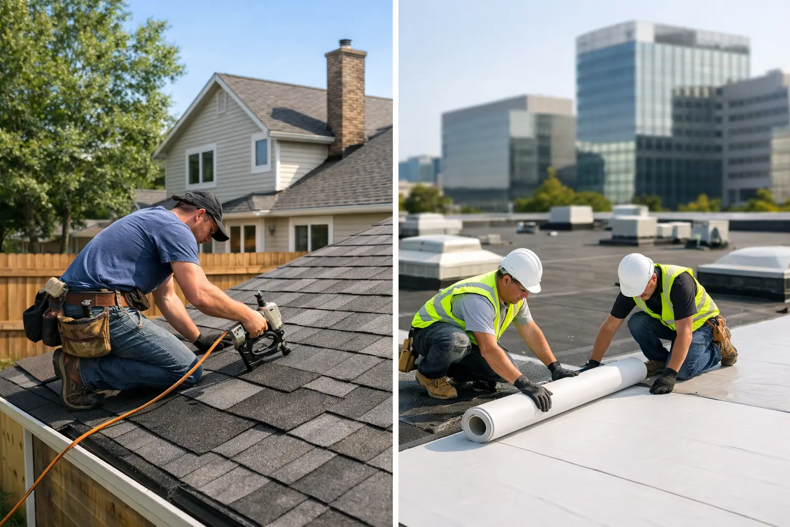 Residential and Commercial Roofing Services
