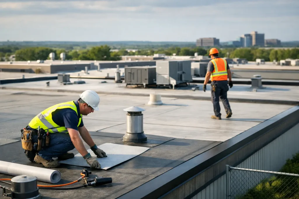 What Is Commercial Roofing?