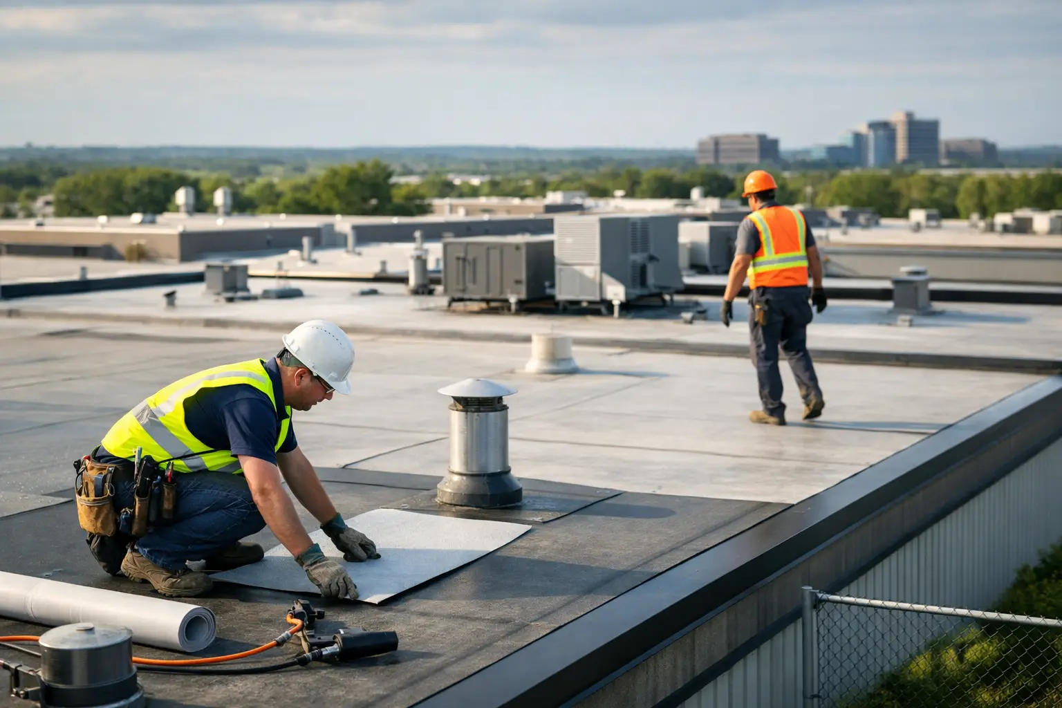 What Is Commercial Roofing?