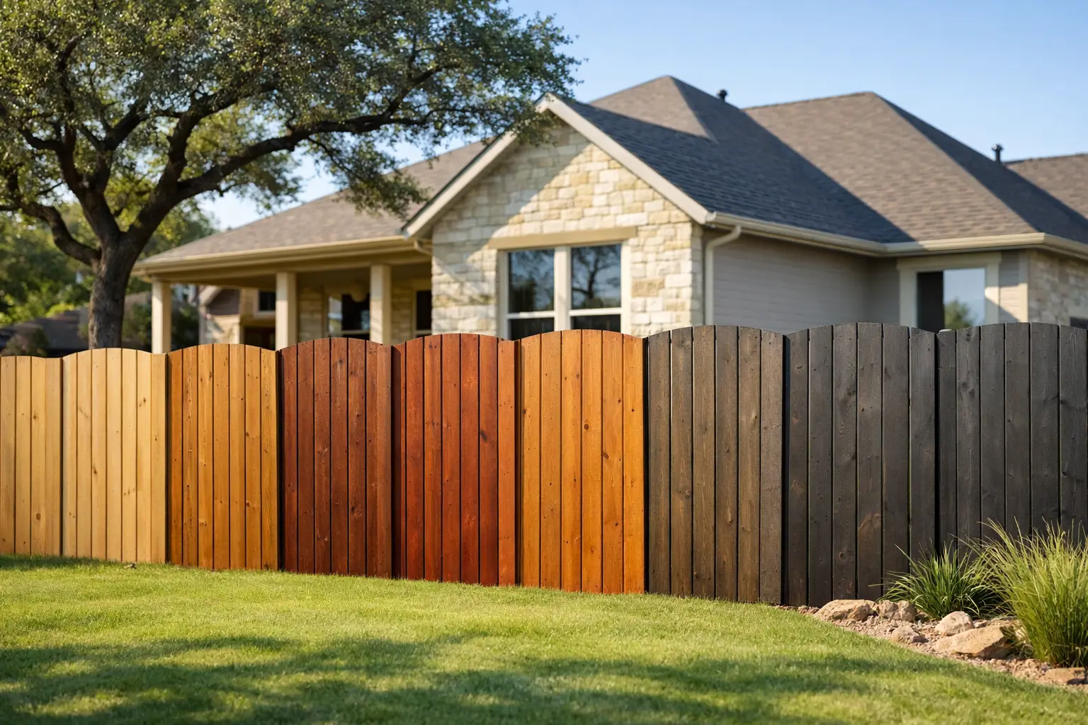 8 Best Fence Stain Colors for Texas Homes
