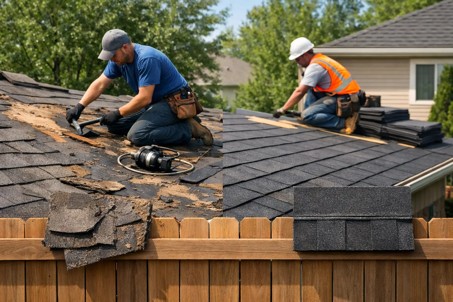 Roof Repair Versus Replacement: What to Do