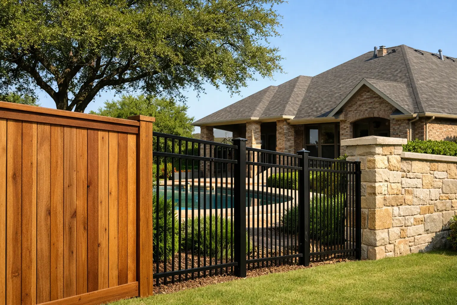 Best Backyard Fence Materials for Texas Homes