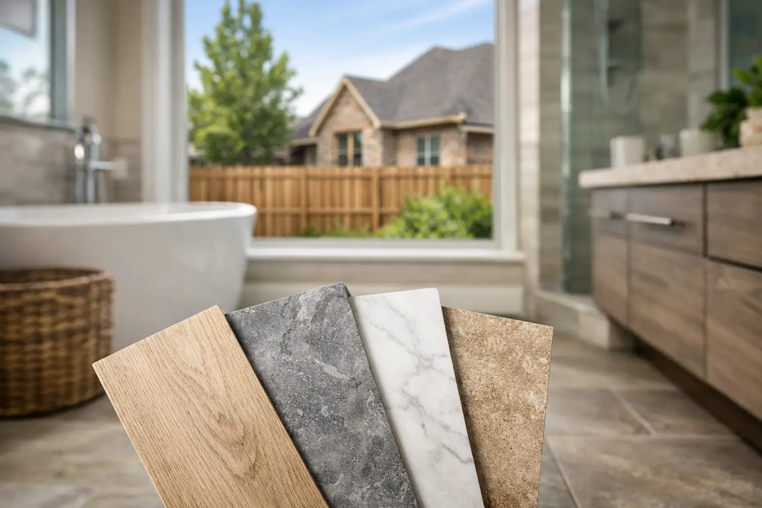 Best Bathroom Flooring Options for Texas Homes