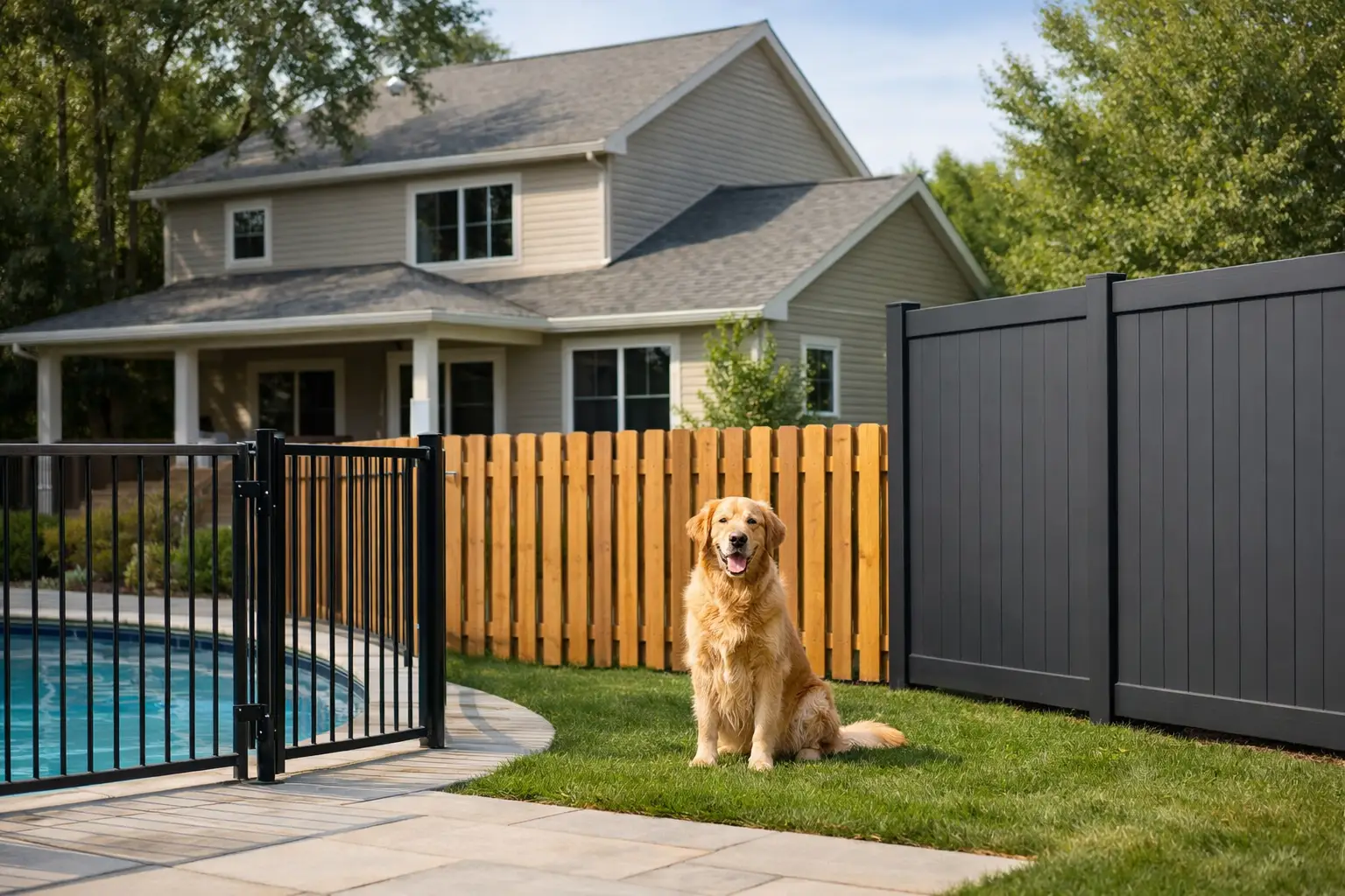 Best Fence for Dogs, Pools, and Privacy Needs