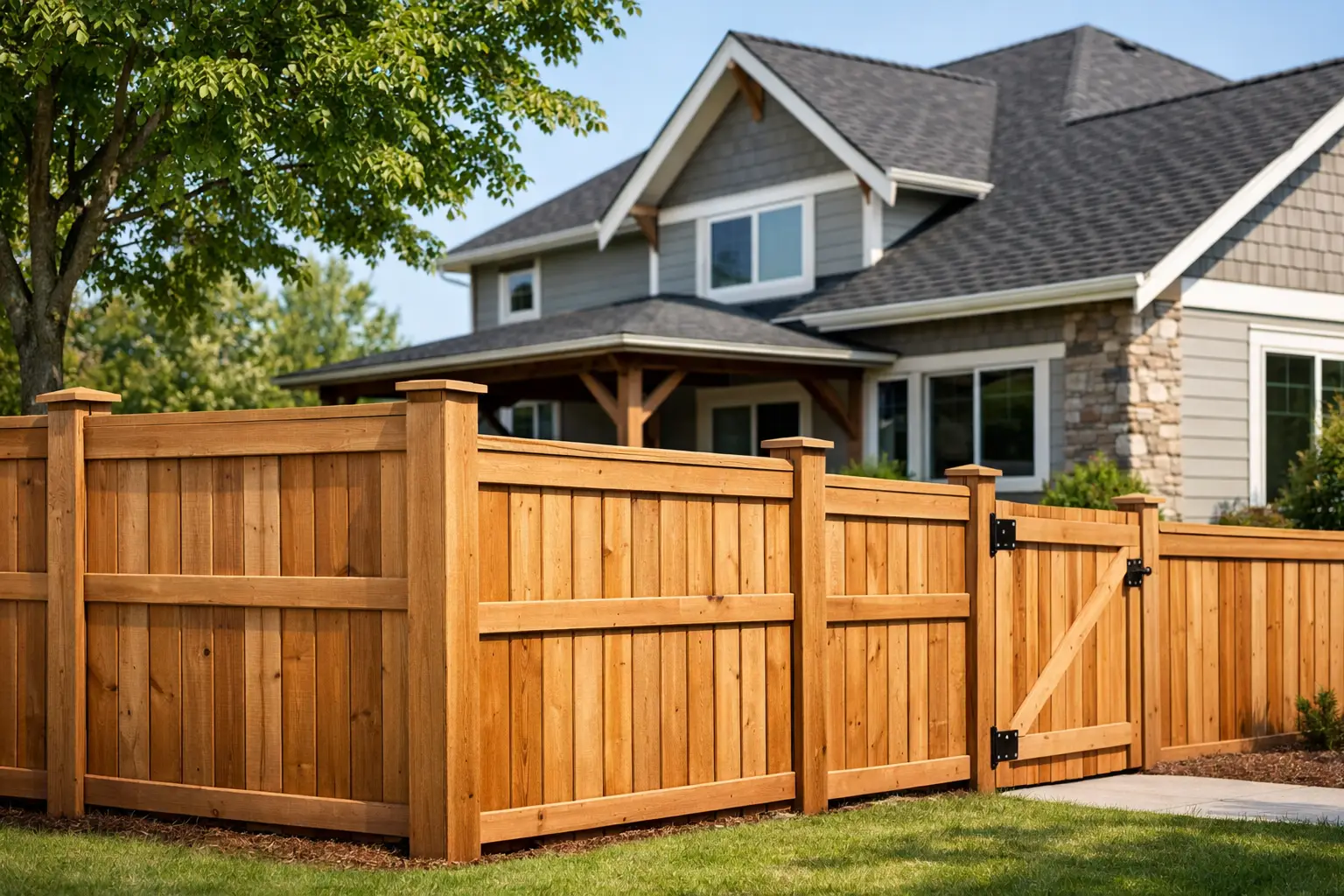 Custom Fence Building at www.gottacallmac.com