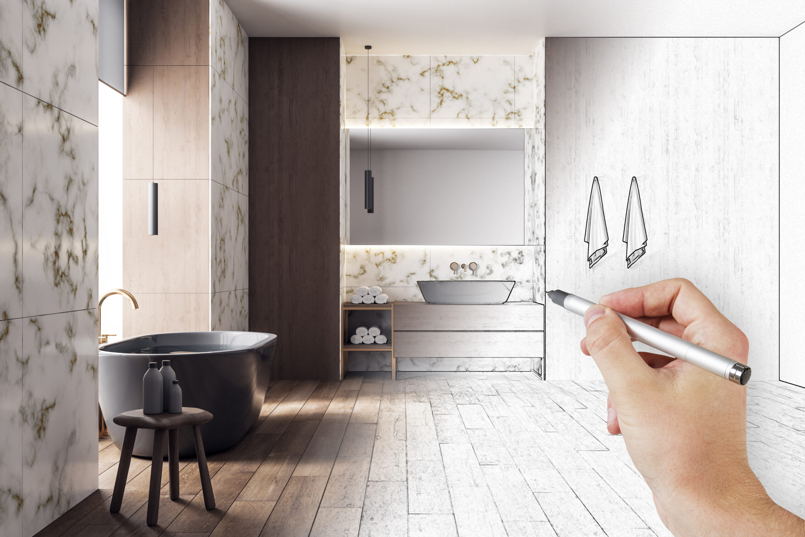bathroom renovation completion time