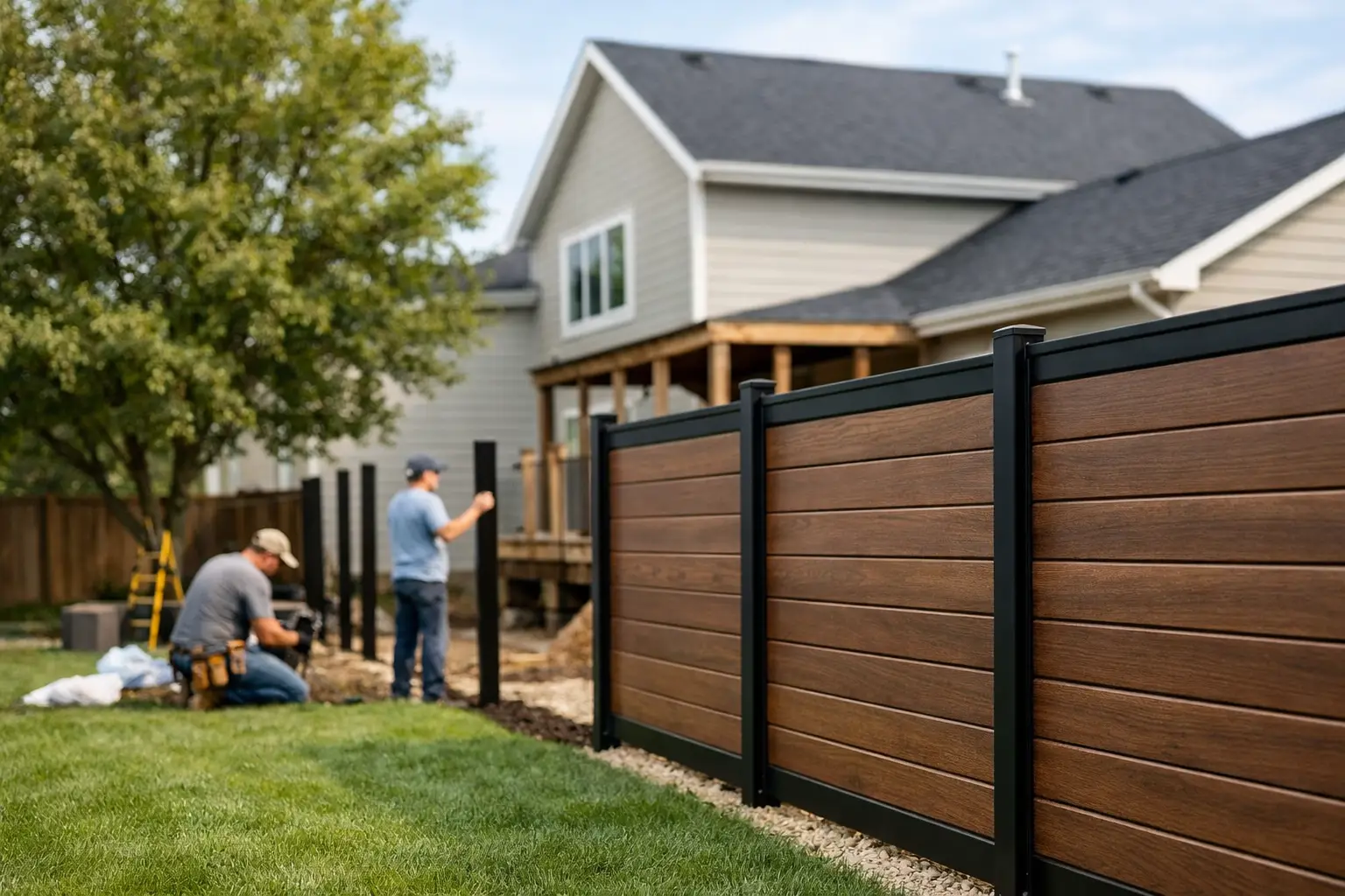 Residential Fence Installation That Lasts
