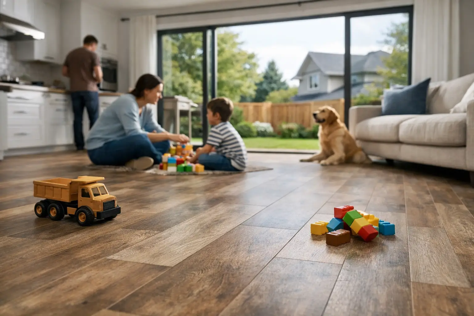 Best Flooring for Busy Households That Holds Up