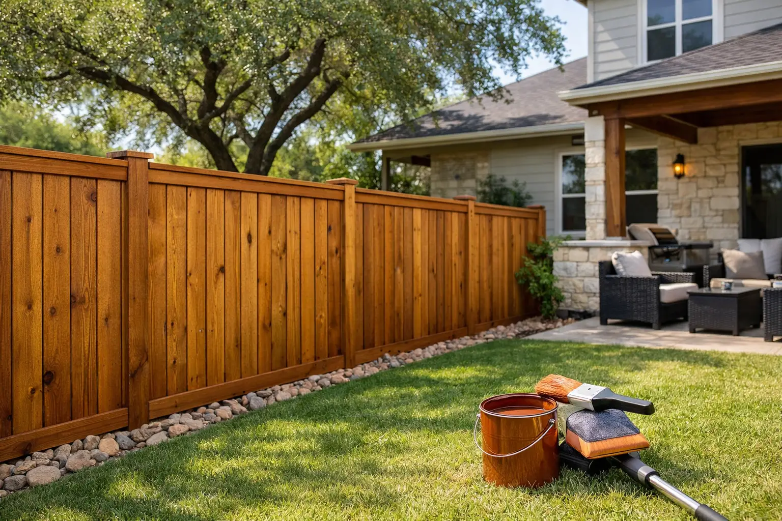 Cedar Fence Stain Review for Texas Homeowners