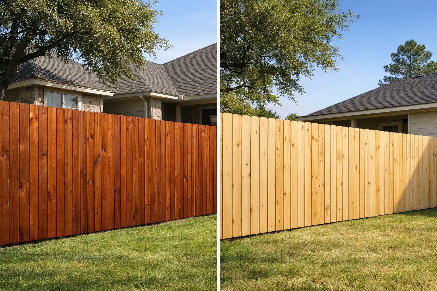 Cedar Fence vs Pine Fence for Texas Yards