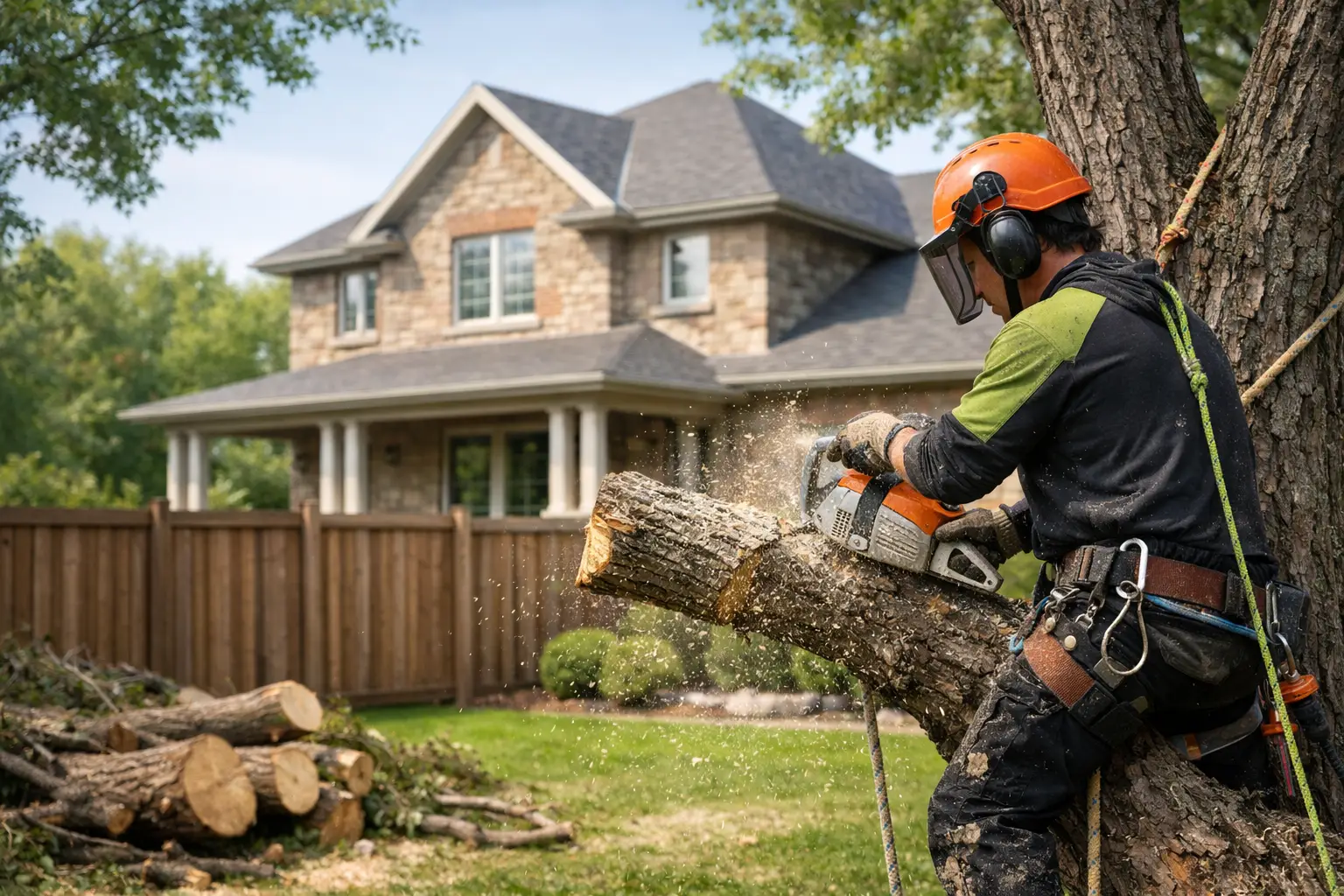 Tree Cutting for Safer Texas Home Properties