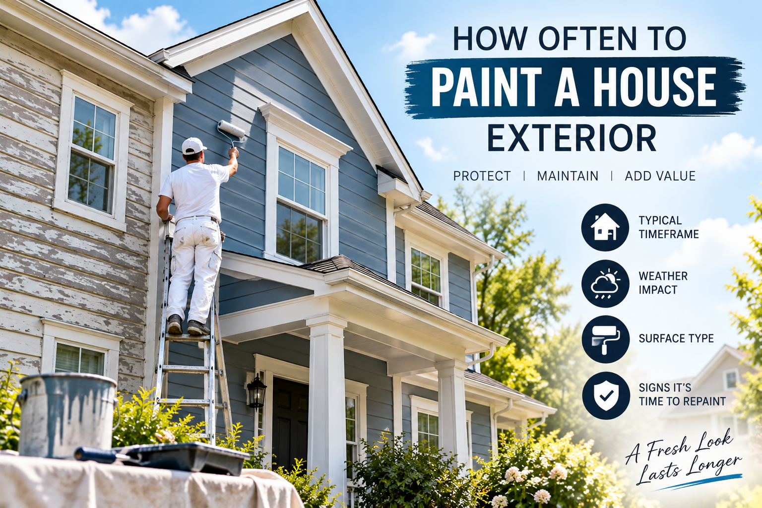 How Often to Paint a House Exterior