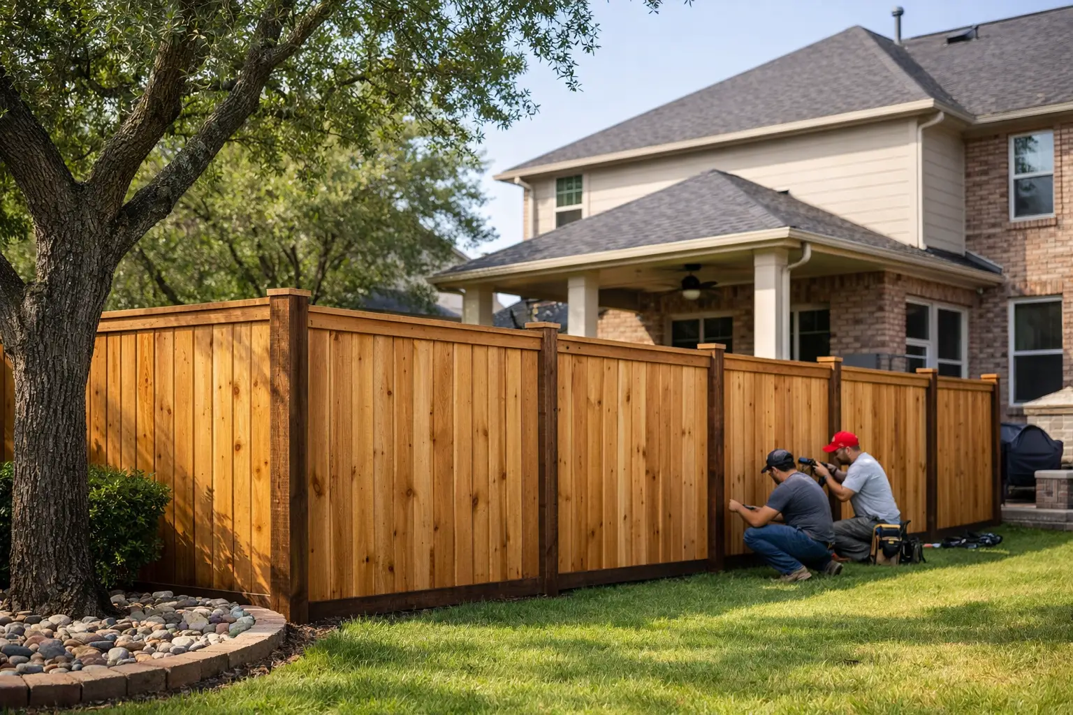 Fence Installation in Katy, Texas That Holds Up