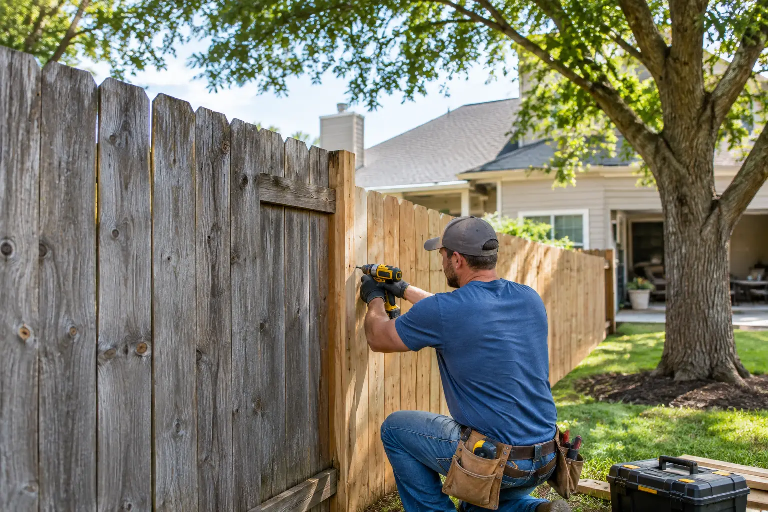 Fence Repair Tomball: When to Fix or Replace