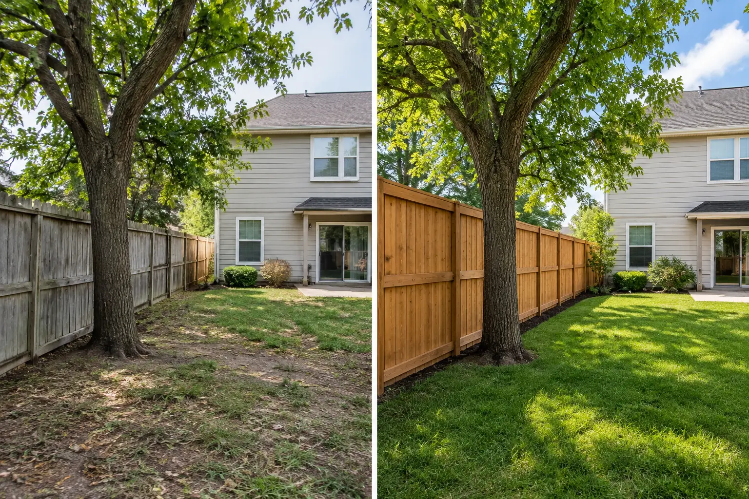 GottaCallMAC Fence Projects: Before & After