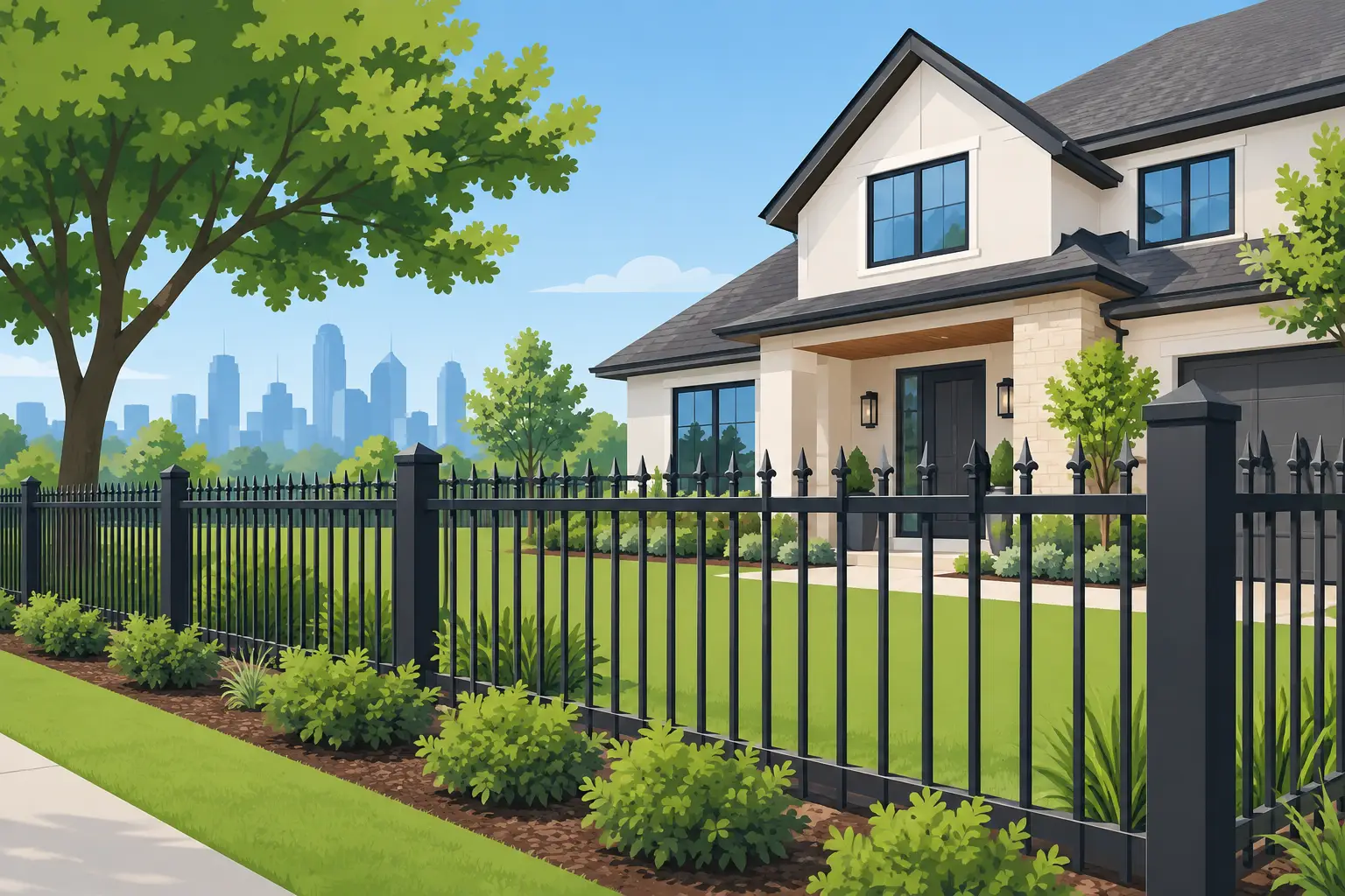 Iron Fence Houston for Safer, Sharper Properties